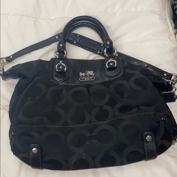 black coach bag - Picture 1 of 2
